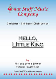 Hello Little King Unison choral sheet music cover Thumbnail